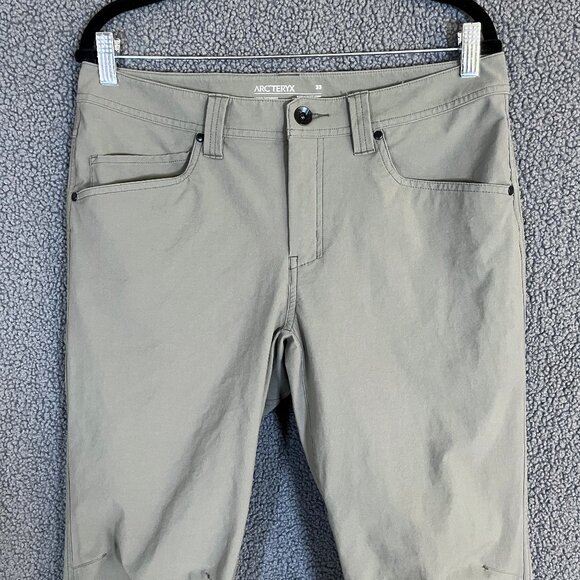 Arc'teryx Levon Outdoor Hiking Pants - Men's Size 33*32 - Green Sage - Picture 2 of 8